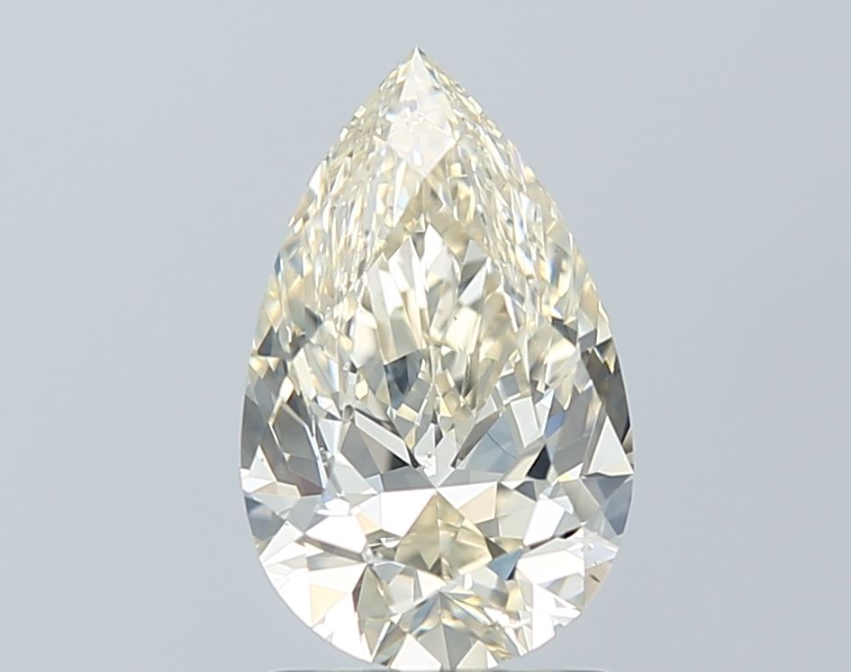 Pear Blue Natural Diamond 1.51ct SI1 loose diamond