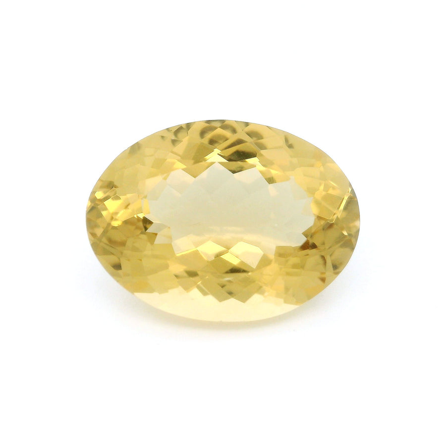 Oval Yellow Citrine 11.54ct loose gemstone