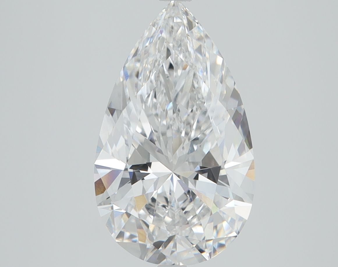 Pear Lab-Grown Diamond 2.70ct D VVS1