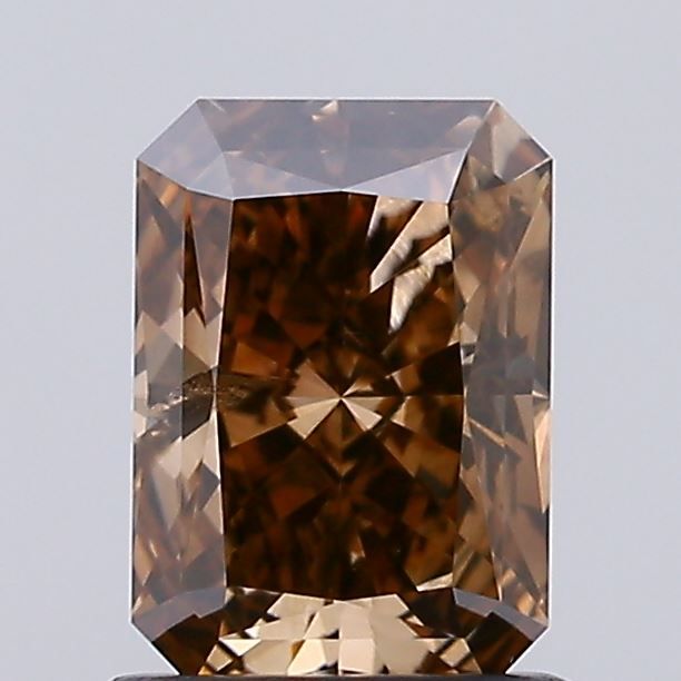 Radiant Fancy Brown Natural Diamond 1.01ct SI2 loose diamond