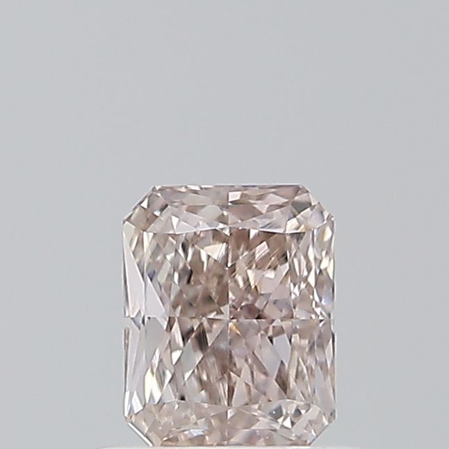 Radiant Fancy Brown Pink Natural Diamond 0.5ct SI1 loose diamond