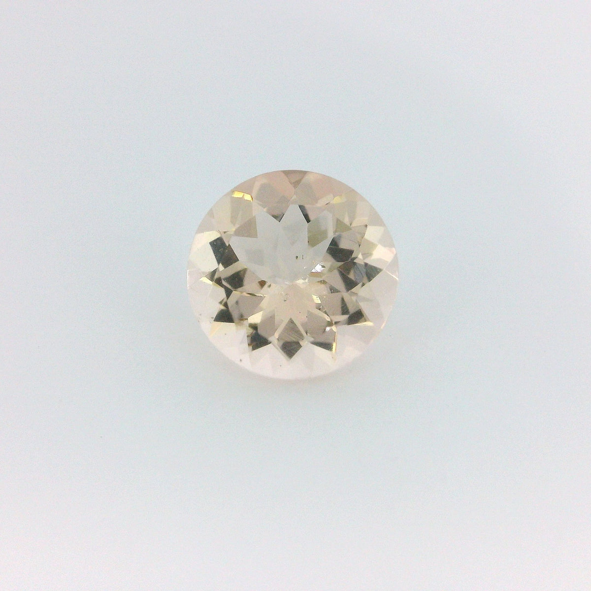 Round Pink Morganite 2.29ct loose gemstone