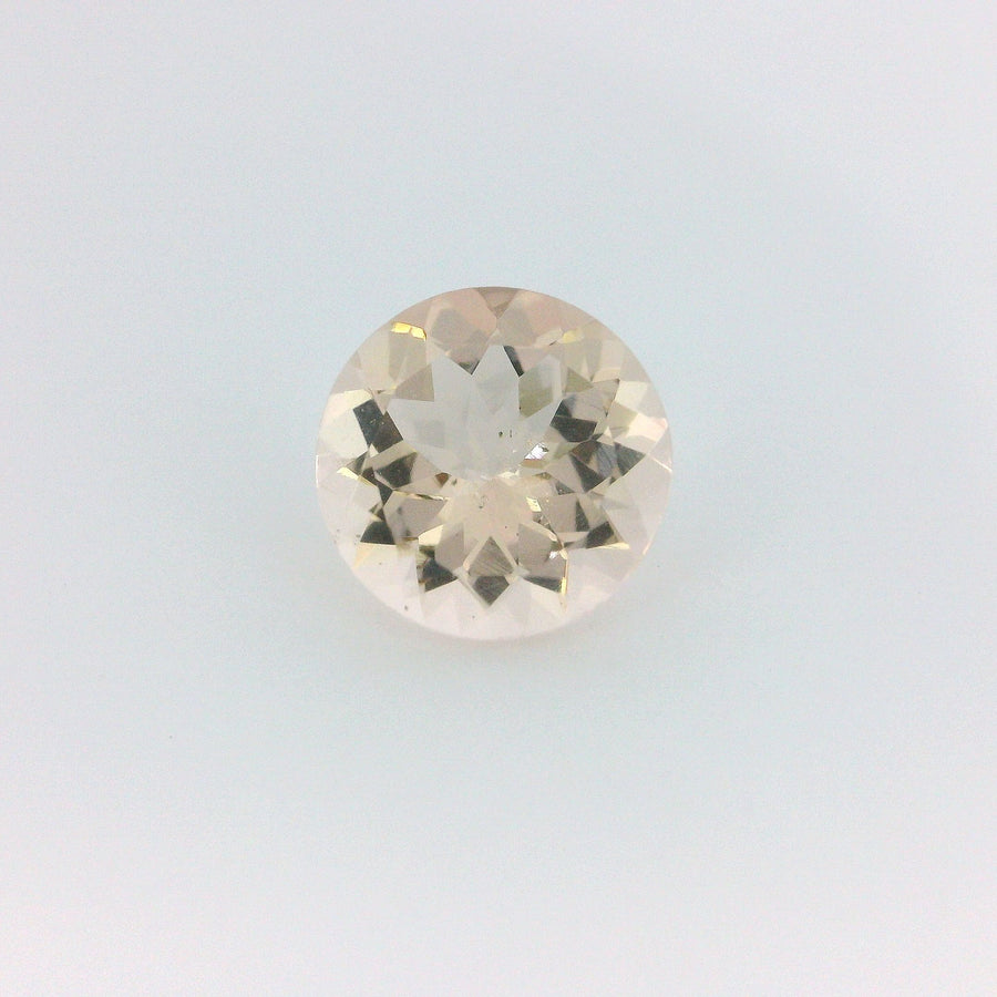 Round Pink Morganite 2.29ct loose gemstone
