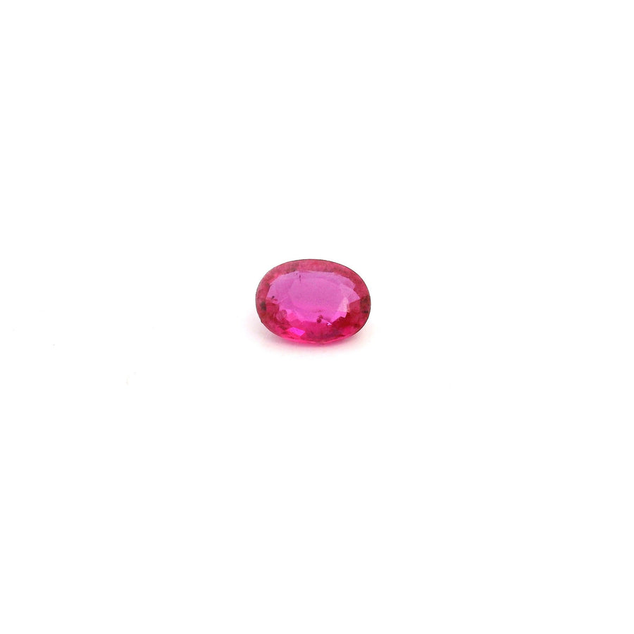 Oval Red Ruby 0.28ct loose gemstone