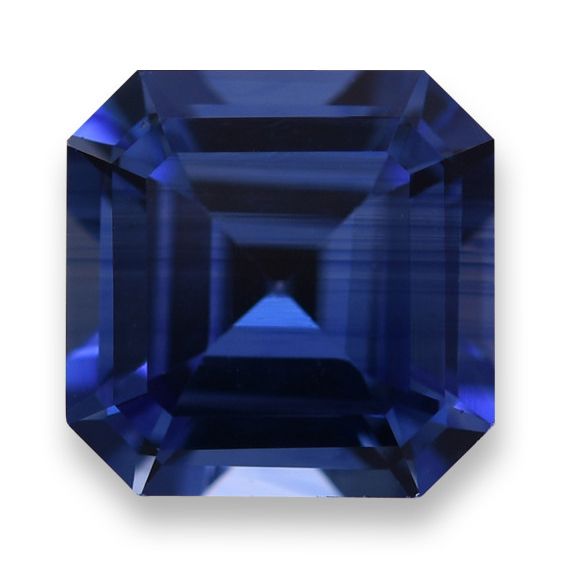 Emerald Blue Sapphire 1.69ct loose gemstone