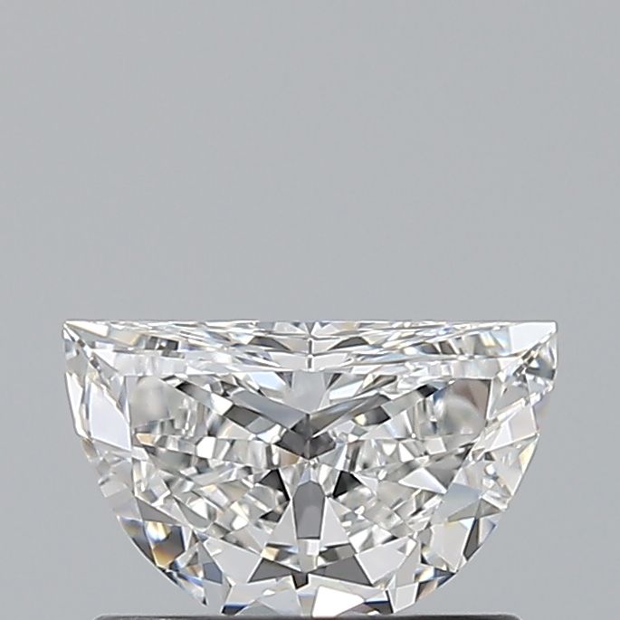 Half Moon Natural Diamond 0.50ct F VS1