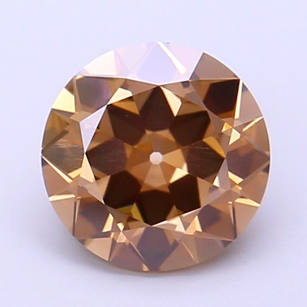 European Cut Fancy Light Brown Lab-grown Diamond 2.01ct VVS2 loose diamond