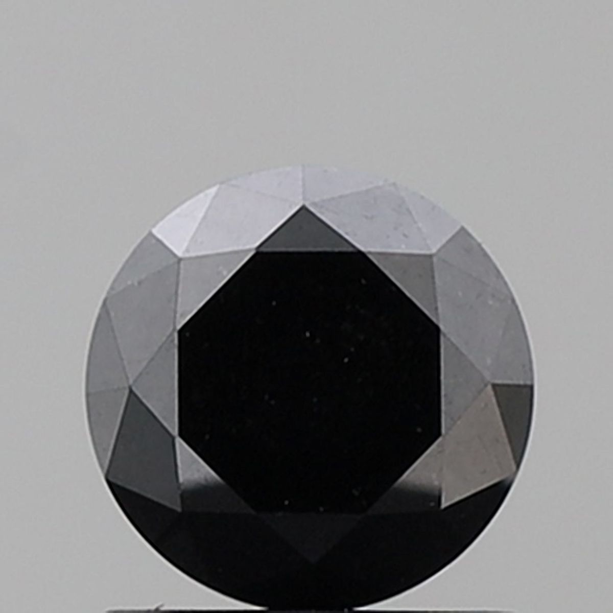 Round Black Natural Diamond 1.18ct VS2 loose diamond