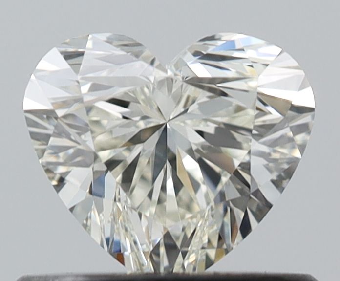 Heart Natural Diamond 0.50ct H IF