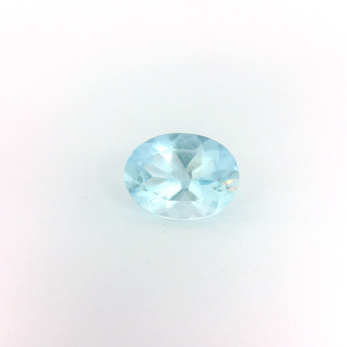 Oval Blue Aquamarine 1.26ct loose gemstone
