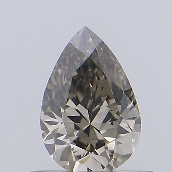 Pear Fancy Gray Lab-grown Diamond 0.35ct VVS2 loose diamond