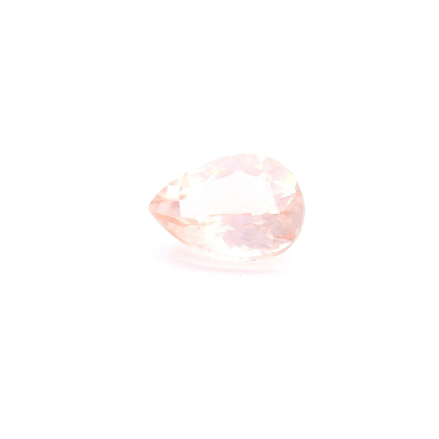 Pear Pink Morganite 1.08ct loose gemstone