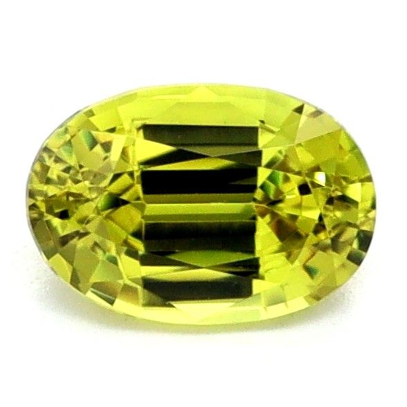 Oval Yellow Sapphire 0.4ct loose gemstone