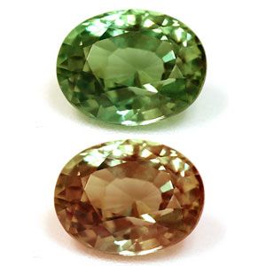 Oval Green Alexandrite 0.83ct loose gemstone