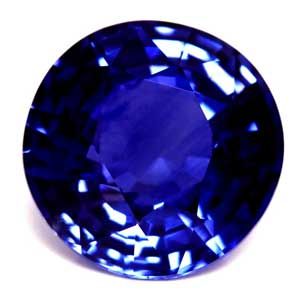 Round Blue Sapphire 2.06ct loose gemstone