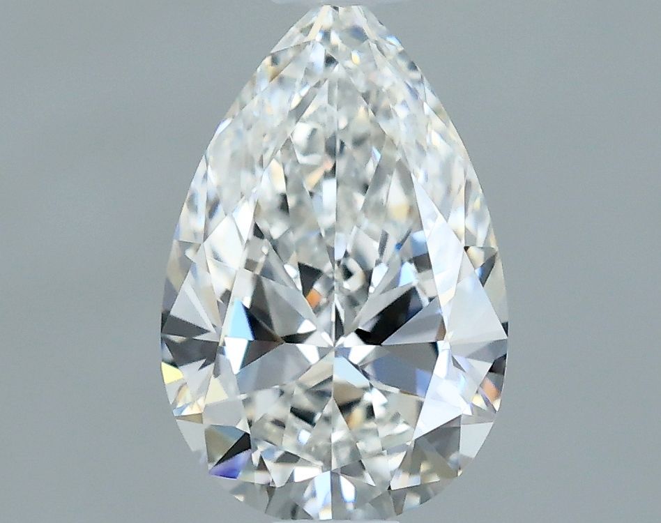 Pear Natural Diamond 0.55ct F IF