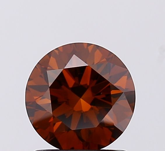 Round Fancy Deep Brown Lab-grown Diamond 1.09ct VS1 loose diamond