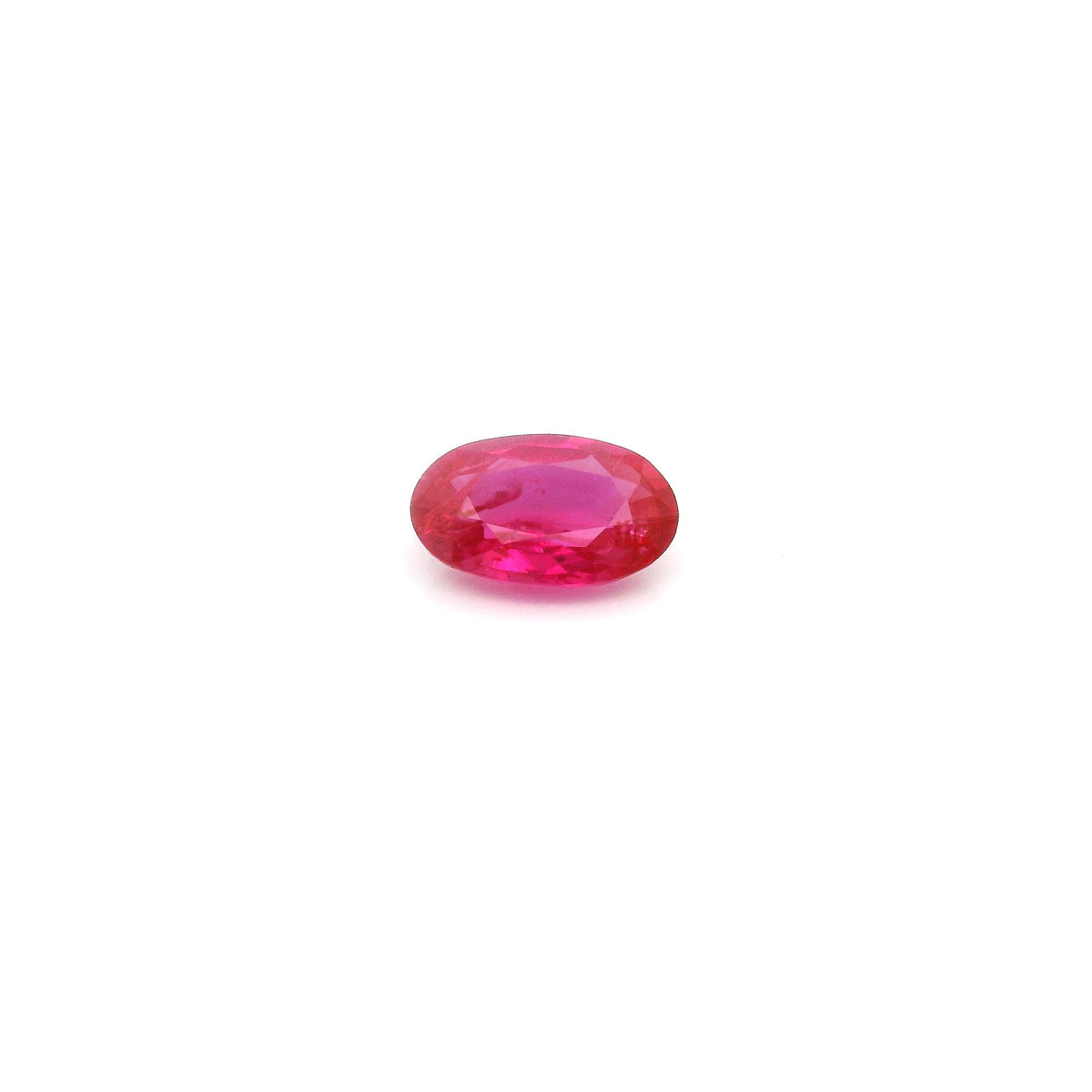 Oval Red Ruby 0.51ct loose gemstone