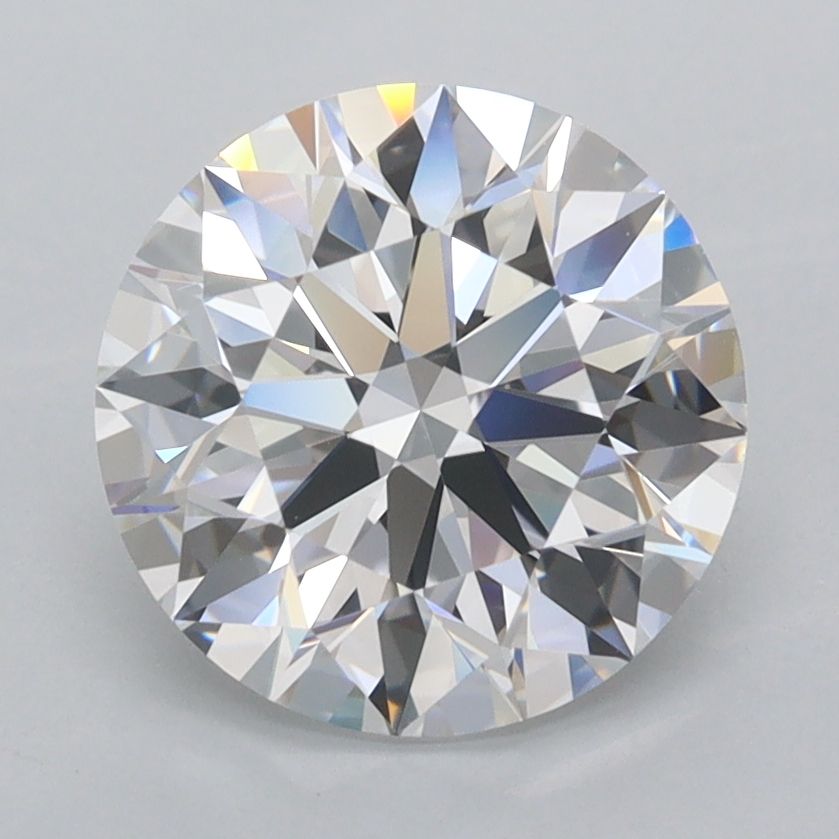 Round Lab-Grown Diamond 2.62ct D FL