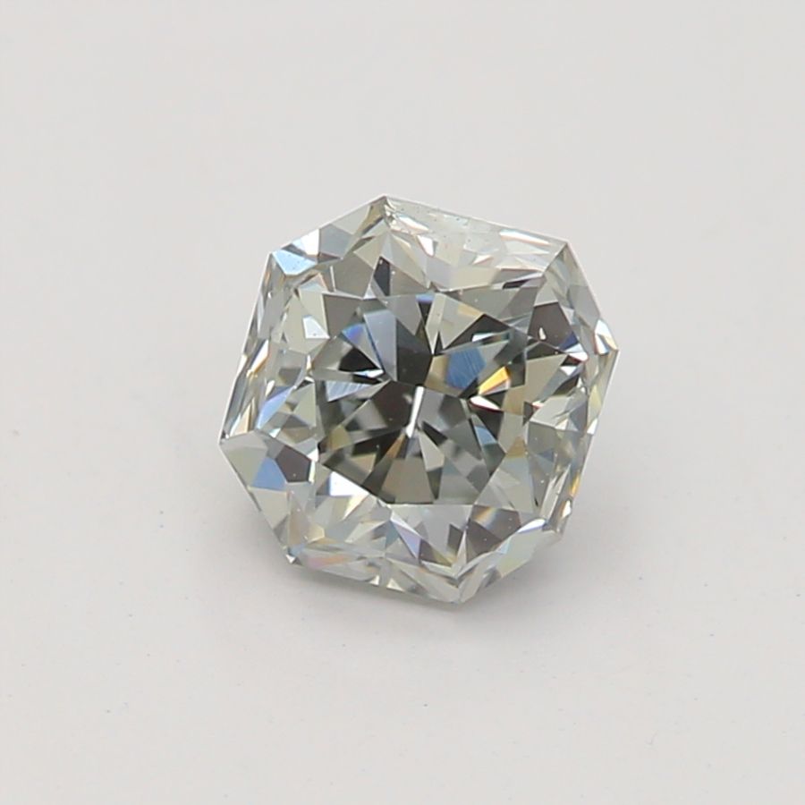 Radiant Fancy Blue Gray Natural Diamond 0.41ct SI1 loose diamond