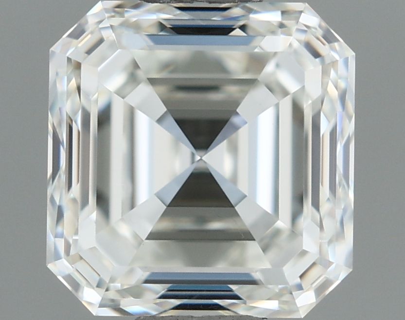 Asscher Natural Diamond 0.91ct J VVS1