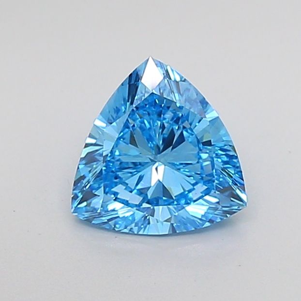 Triangular Fancy Vivid Blue Lab-grown Diamond 1.01ct VS1 loose diamond