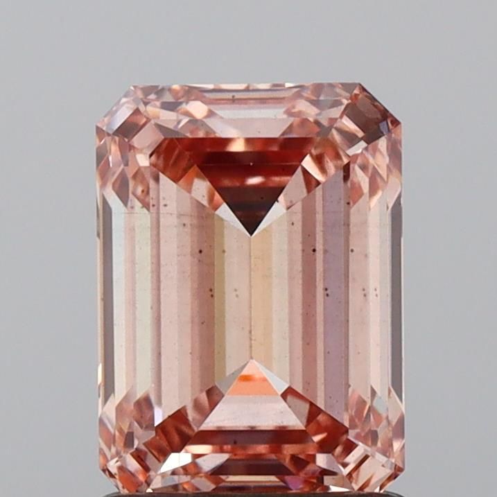 Emerald Fancy Pinkish Brown Lab-grown Diamond 1.5ct VS2 loose diamond