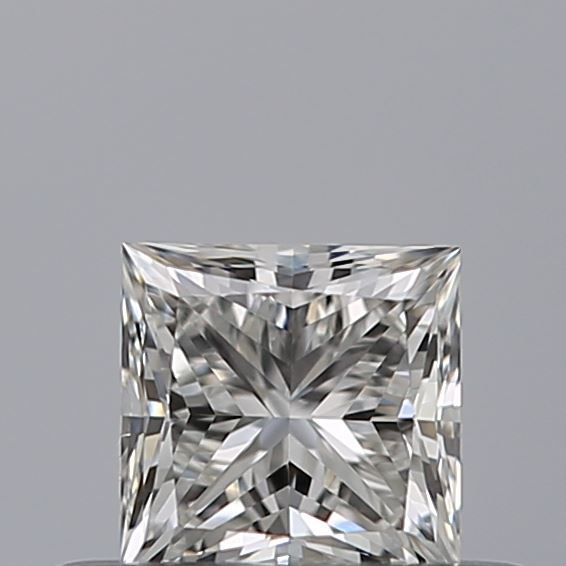 Princess Natural Diamond 0.37ct F VVS1