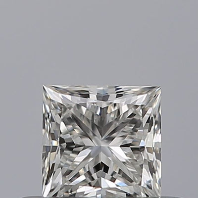 Princess Natural Diamond 0.37ct F VVS1