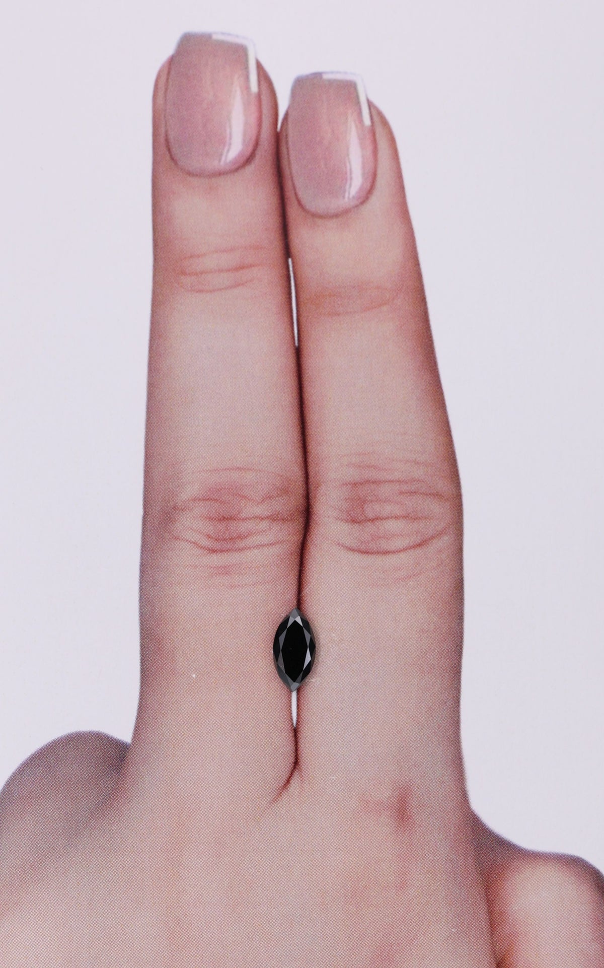 Marquise Fancy Black Natural Diamond 0.49ct VVS2 loose diamond