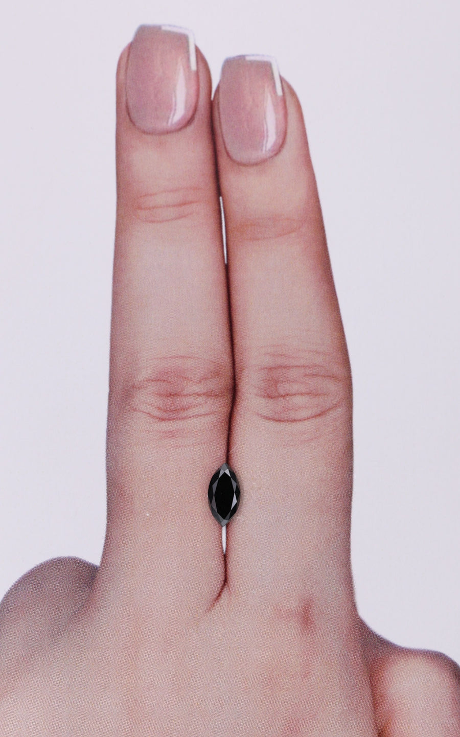 Marquise Fancy Black Natural Diamond 0.49ct VVS2 loose diamond