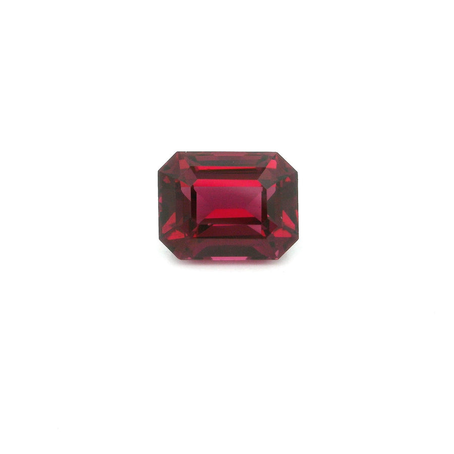 Octagonal Purple Garnet 3.05ct loose gemstone