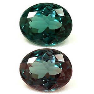 Oval Green Alexandrite 0.43ct loose gemstone