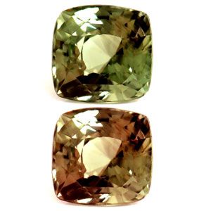 Cushion Green Alexandrite 0.56ct loose gemstone