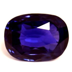 Cushion Purple Sapphire 2.43ct loose gemstone
