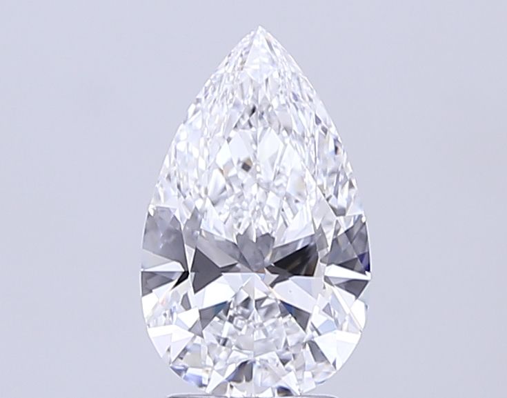 Pear Lab-Grown Diamond 2.33ct D VVS1