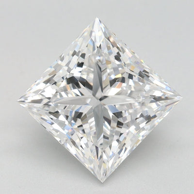 Princess Lab-Grown Diamond 3.12ct D FL