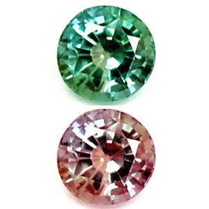 Round Green Alexandrite 0.21ct loose gemstone