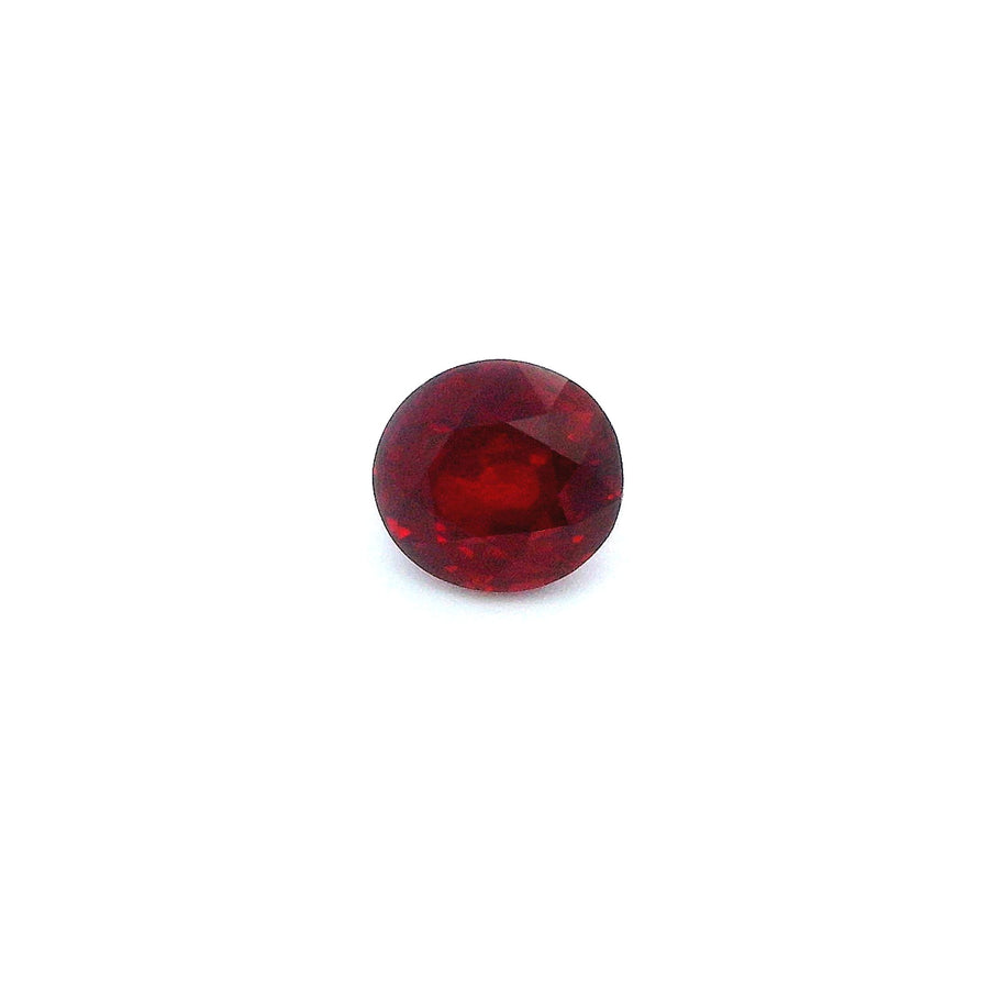 Oval Red Ruby 1.24ct loose gemstone
