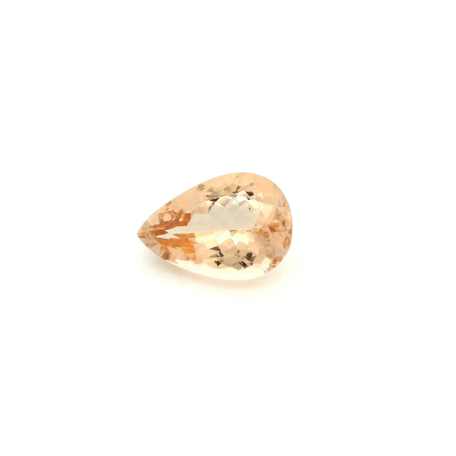 Pear Pink Morganite 2.88ct loose gemstone