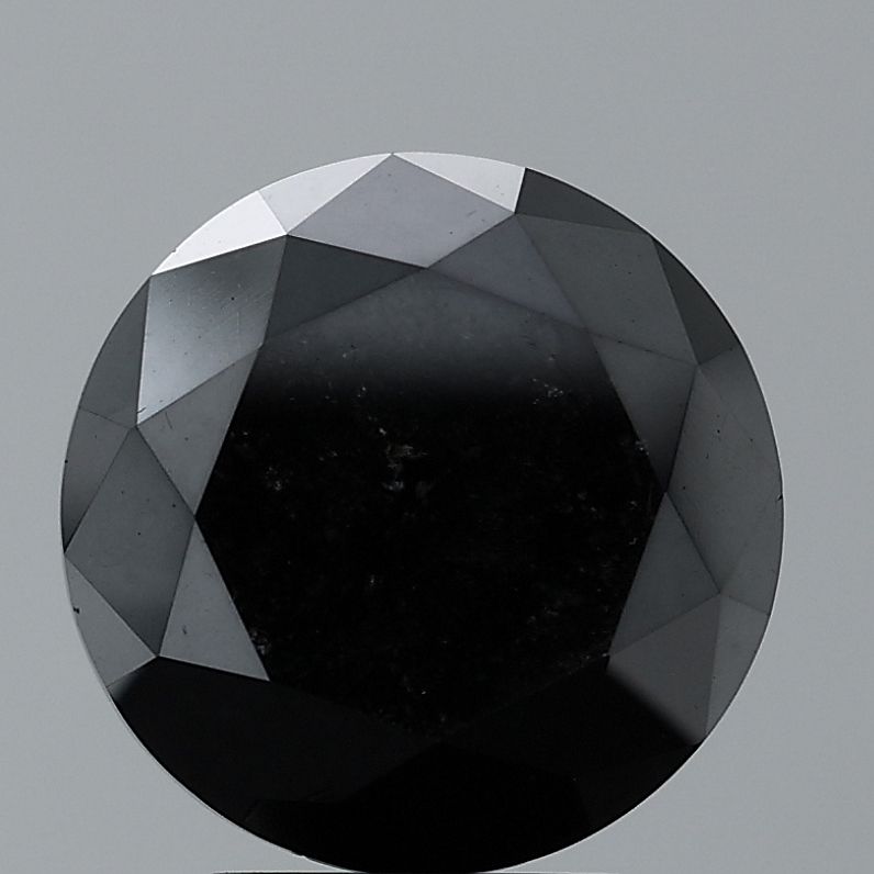 Round Black Natural Diamond 0.26ct VVS2 loose diamond