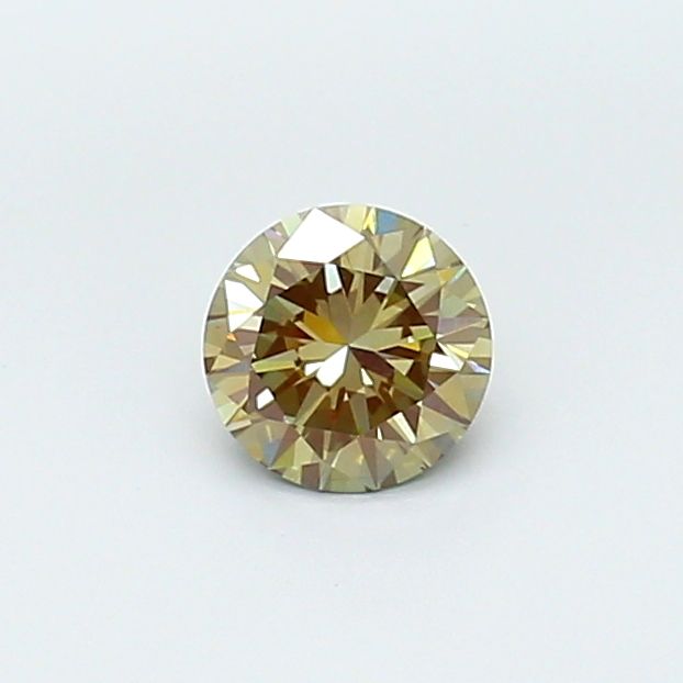 Round Fancy Green Lab-grown Diamond 1.02ct VS2 loose diamond