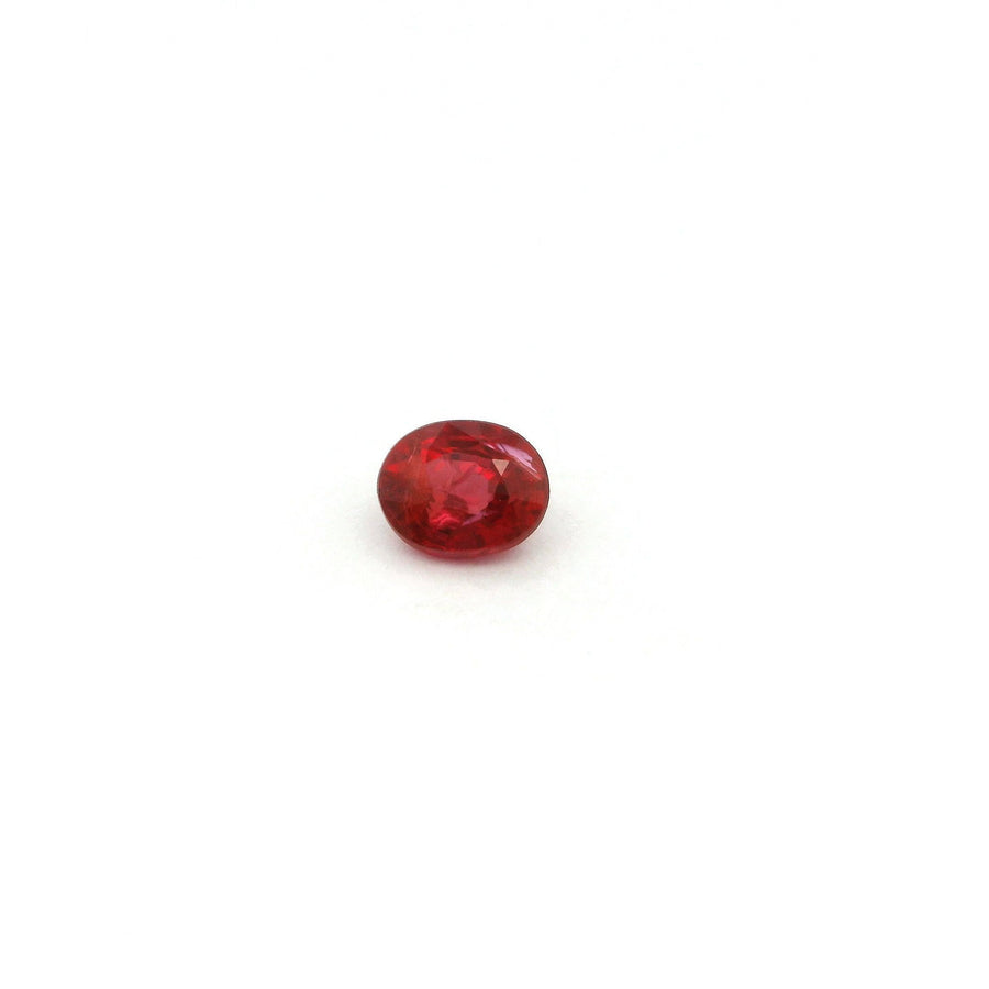 Oval Red Ruby 0.38ct loose gemstone