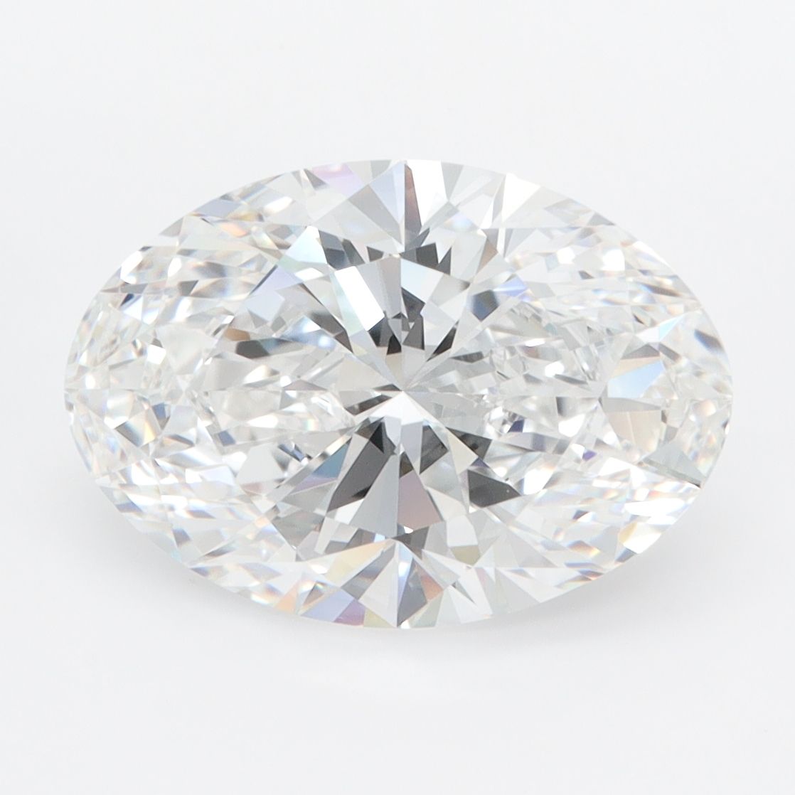 Oval Lab-Grown Diamond 3.79ct E VVS1