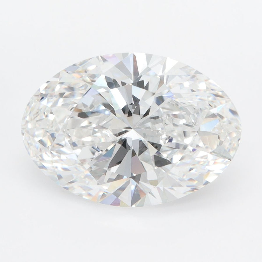 Oval Lab-Grown Diamond 3.79ct E VVS1