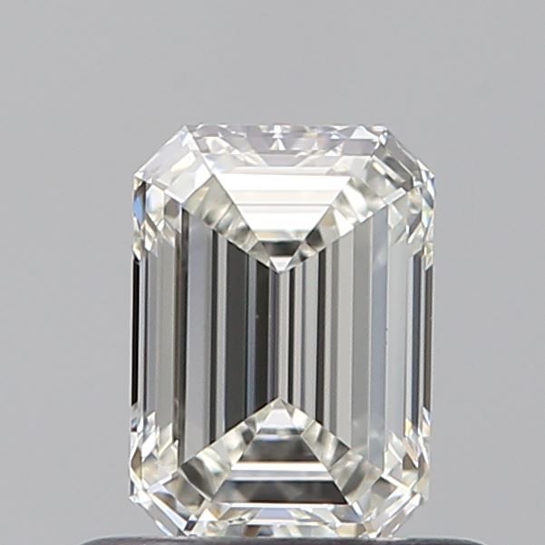 Emerald Natural Diamond 0.57ct H VVS1