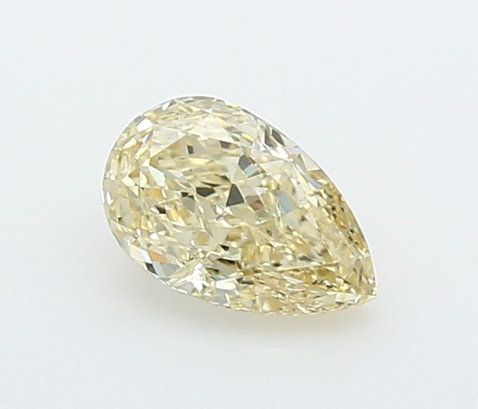 Pear Fancy Light Yellow Lab-grown Diamond 1.01ct VS2 loose diamond