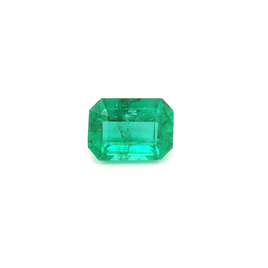 Octagonal Green Emerald 0.86ct loose gemstone