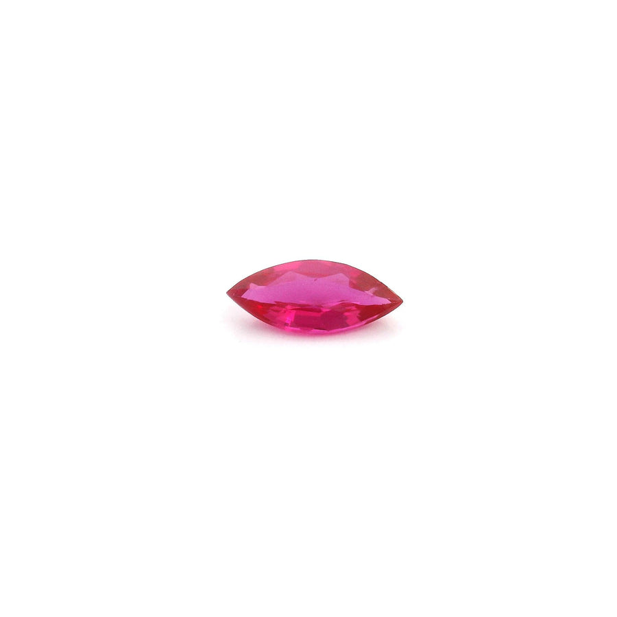 Marquise Red Ruby 0.32ct loose gemstone