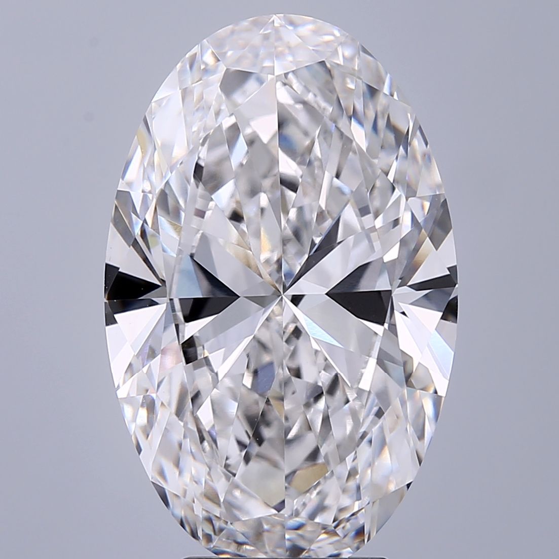 Oval Lab-Grown Diamond 2.92ct D IF